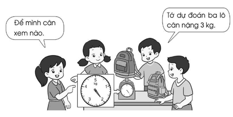 Vở bài tập Toán lớp 2 Cánh diều Bài 38: Ki-lô-gam (trang 62)