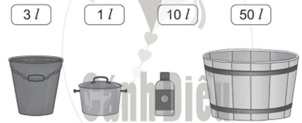 Vở bài tập Toán lớp 2 Cánh diều Bài 39: Lít (trang 64)