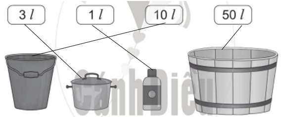 Vở bài tập Toán lớp 2 Cánh diều Bài 39: Lít (trang 64)