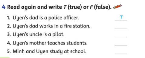 Tiếng Anh 4 Review 1 trang 28 29 Family and Friends minh họa 3