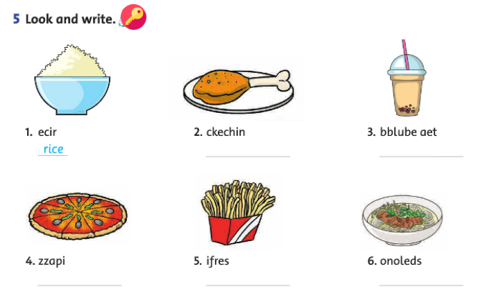 Tiếng Anh 4 Review 1 trang 28 29 Family and Friends minh họa 4