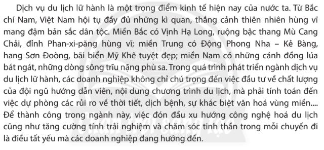 Giải Chuyên đề Kinh tế Pháp luật 10 Chân trời sáng tạo bài 4