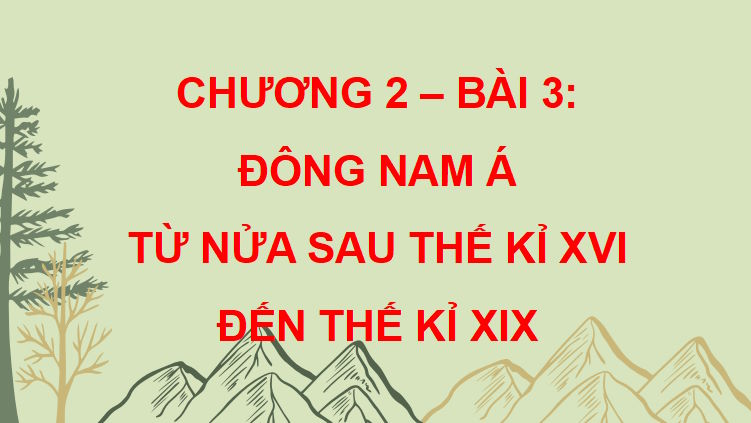Giáo án PowerPoint Lịch sử 8 Bài 3
