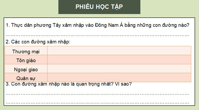 Giáo án PowerPoint Lịch sử 8 Bài 3