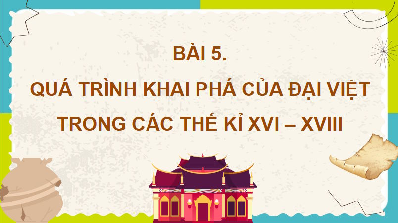 Giáo án PowerPoint Lịch sử 8 Bài 5