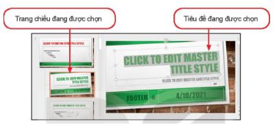 Giải Chuyên đề Tin học 10 Kết nối tri thức bài 1: Xây dựng ý tưởng cấu trúc bài trình chiếu