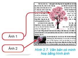 Giải Chuyên đề Tin học 10 Kết nối tri thức bài 2: Trình bày văn bản với định dạng ảnh nâng cao