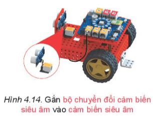 Giải Chuyên đề Tin học 10 Kết nối tri thức bài 4: Thực hành Lắp ráp robot hoàn chỉnh