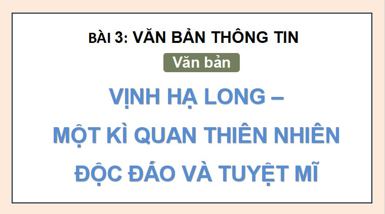 Giáo án PowerPoint Ngữ văn 9 Bài 3