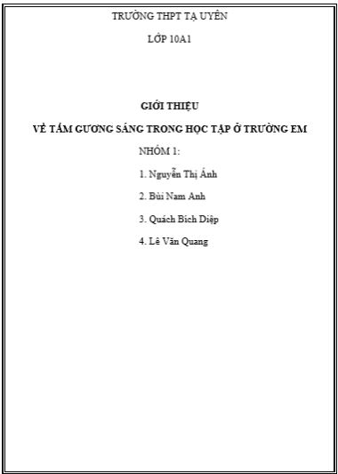 Giải Chuyên đề Tin học 10 Cánh diều bài Dự án của chuyên đề: Thực hành làm việc với các tệp văn bản