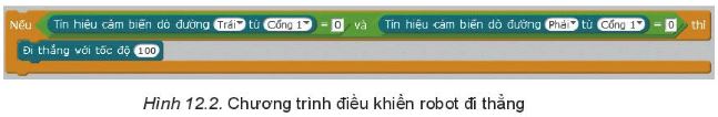 Giải Chuyên đề Tin học 10 Kết nối tri thức bài 12: Thực hành điều khiển robot trên sa bàn