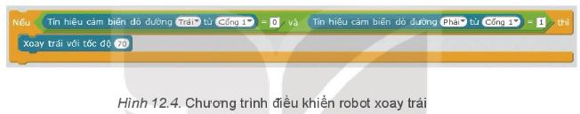 Giải Chuyên đề Tin học 10 Kết nối tri thức bài 12: Thực hành điều khiển robot trên sa bàn