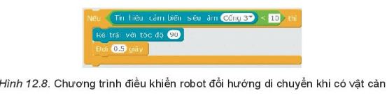 Giải Chuyên đề Tin học 10 Kết nối tri thức bài 12: Thực hành điều khiển robot trên sa bàn