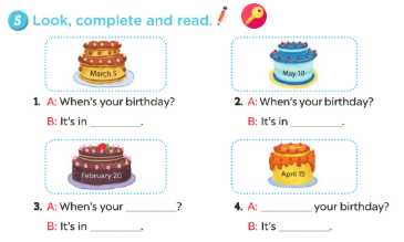 Tiếng Anh lớp 4 unit 4 lesson 1 trang 28 29 Global success minh họa 2