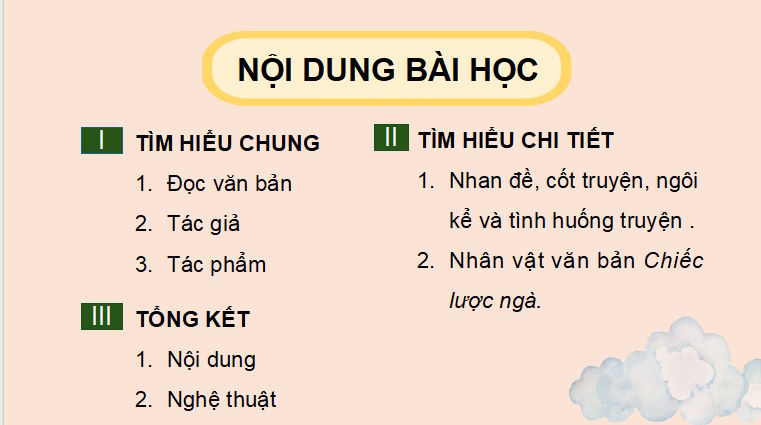 Giáo án PowerPoint Ngữ văn 9 Bài 4: Chiếc lược ngà