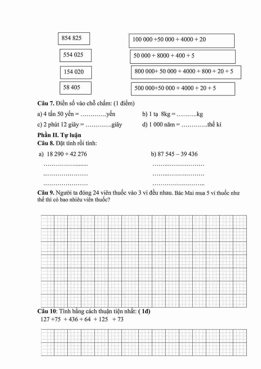De thi giua ki 1 Toan 4 CD De so 2 2*799585