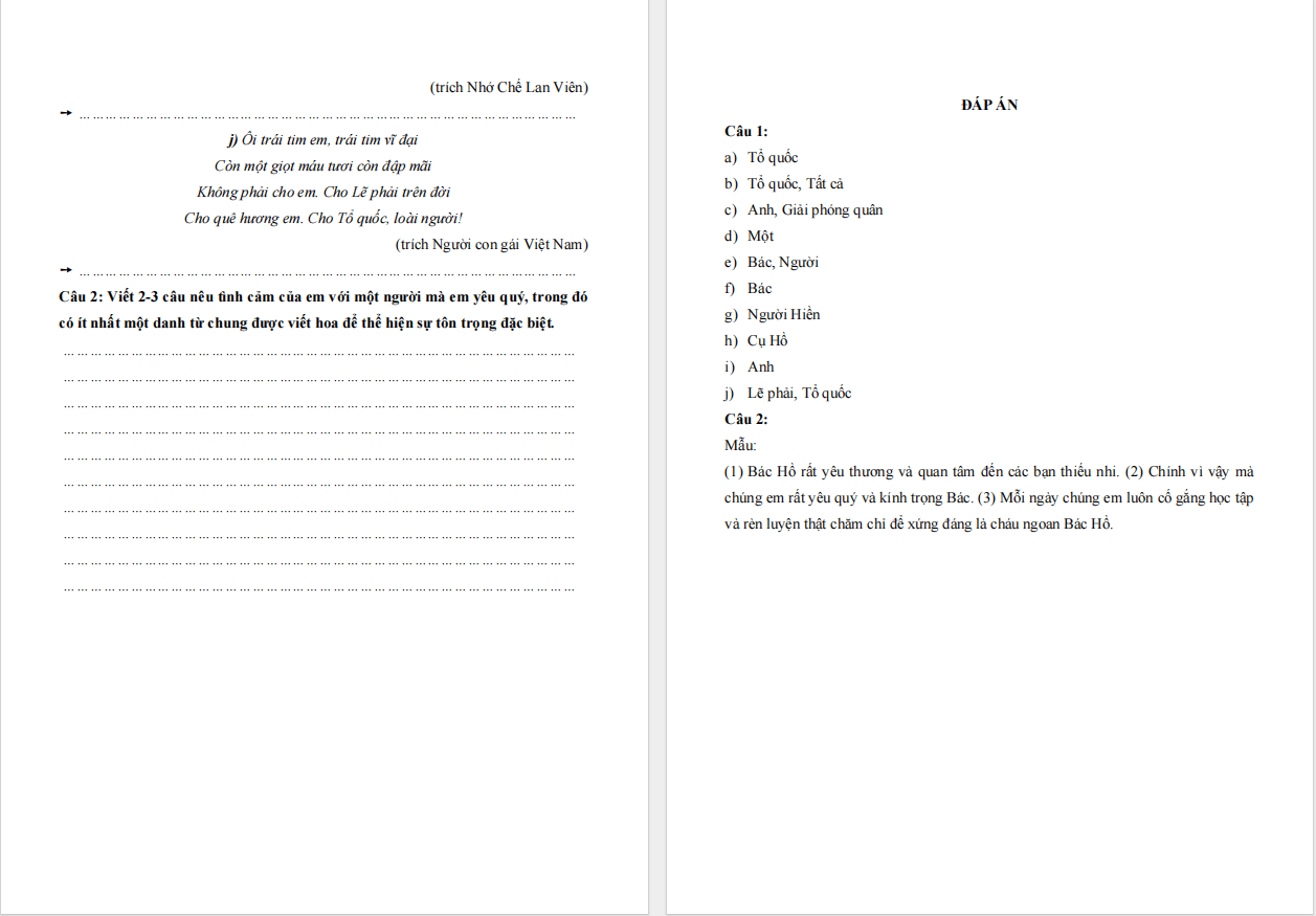 bai tap ve viet hoa the hien su ton trong dac biet lop 5 co dap an h2*799086