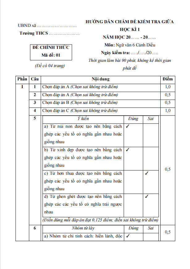 de thi giua ki 1 van 6 canh dieu theo cv 7991 de 1 h3*799863