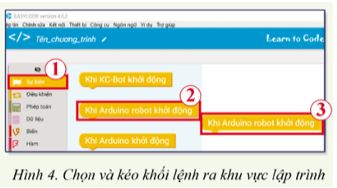Giải Chuyên đề Tin học 10 Cánh diều bài 1: Phần mềm và ngôn ngữ lập trình cho robot giáo dục
