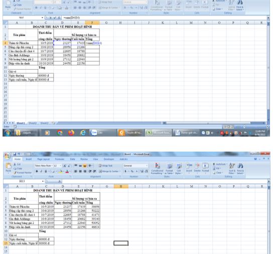 Giải Chuyên đề Tin học 10 Cánh diều bài 1: Tóm tắt một số kiến thức về phần mềm bảng tính
