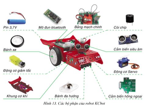 Giải Chuyên đề Tin học 10 Cánh diều bài 2: Robot giáo dục