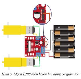 Giải Chuyên đề Tin học 10 Cánh diều bài 3: Thực hành kiểm tra các bộ phận của robot giáo dục