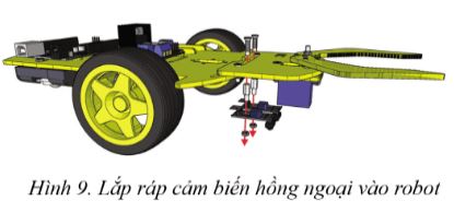 Giải Chuyên đề Tin học 10 Cánh diều bài 4: Thực hành lắp ráp các bộ phận của Robot giáo dục