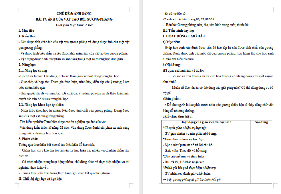 Giáo án PowerPoint Khoa học tự nhiên 7 Bài 17