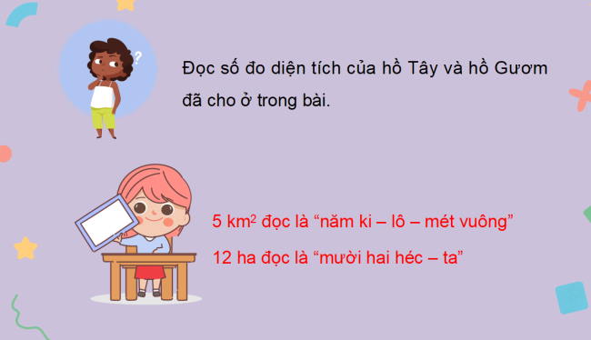 PowerPoint dạy thêm Toán 5 Bài 15: Ki-lô-mét vuông. Héc-ta
