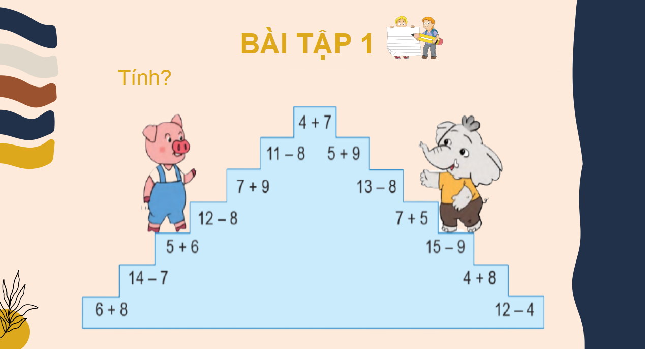 PowerPoint Toán 2: Luyện tập chung trang 40