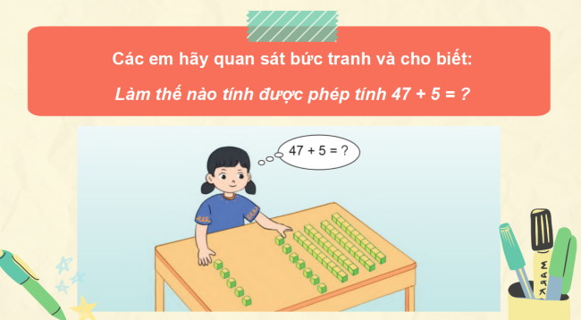 PowerPoint Toán 2: Phép cộng (có nhớ) trong phạm vi 100 (tiếp theo)