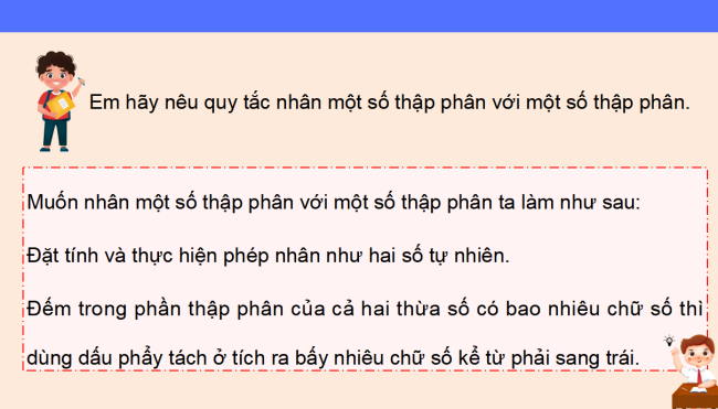 PowerPoint dạy thêm Toán 5 Bài 21: Phép nhân số thập phân