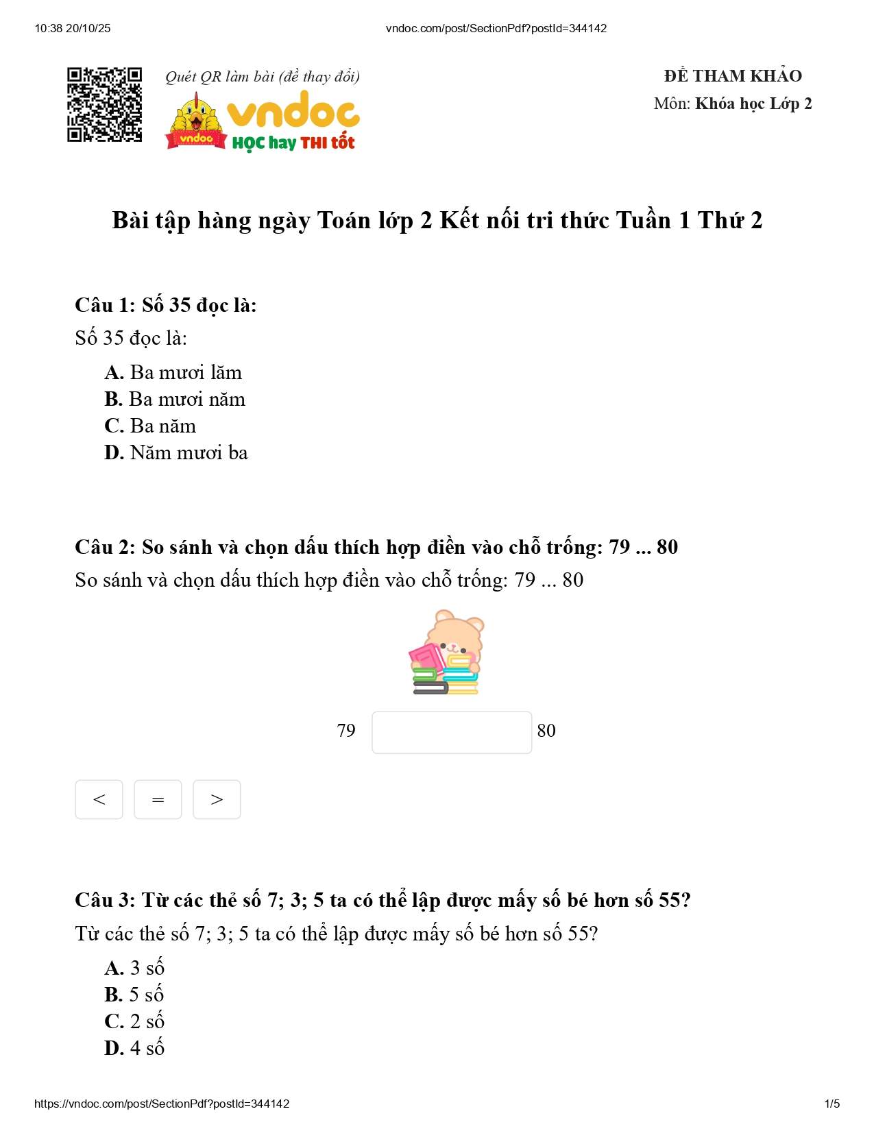 bthn toan 2 kntt tuan 1 Thu 2 page 0001*801740