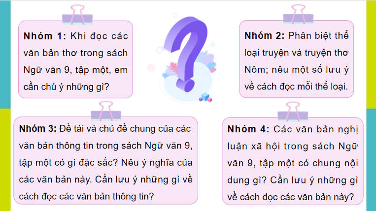  PowerPoint Ngữ văn 9 Ôn tập học kì 1