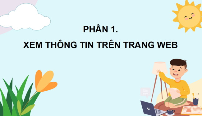 PowerPoint Tin học 4 Bài 3: Thông tin trên trang web