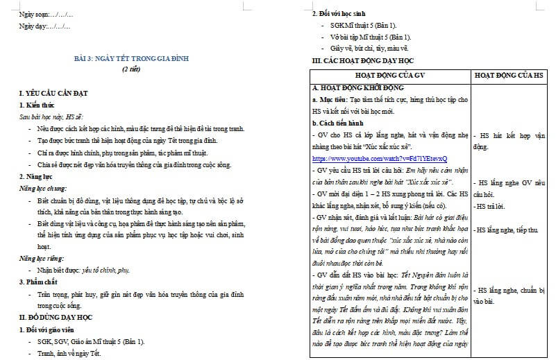 Chủ đề 3 Bài 1: Đồ gốm sứ trong gia đình