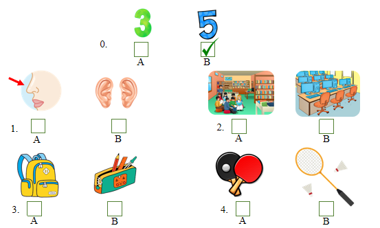 Đề kiểm tra tiếng Anh lớp 3 học kì 1 Global Success minh họa 1