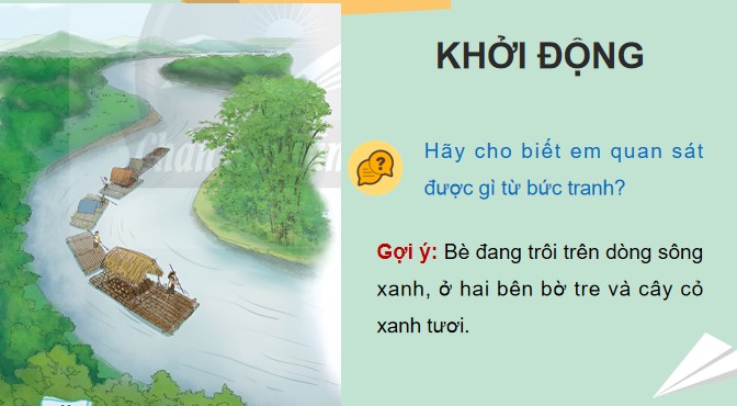 PowerPoint Tiếng Việt 4 Bè xuôi sông La