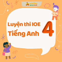 Đề thi IOE Tiếng Anh lớp 4 35 vòng