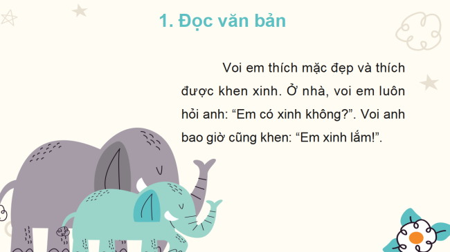 PowerPoint Tiếng Việt 2 Bài 5: Em có xinh không?