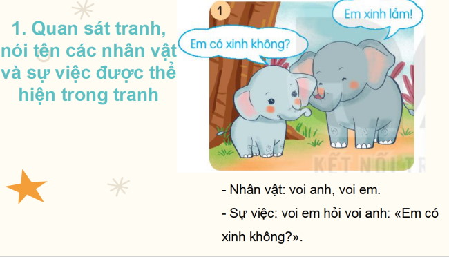 PowerPoint Tiếng Việt 2 Bài 5: Kể chuyện Em có xinh không?