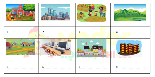 Bài tập tiếng Anh 4 Global success Unit 6 Our school facilities minh họa 1