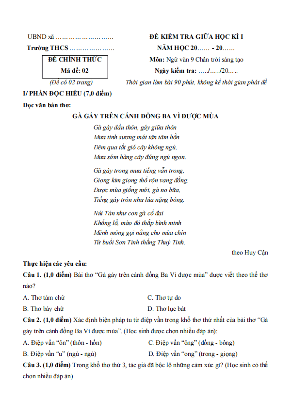 de thi giua ki 1 van 9 chan troi sang tao theo cv 7991 de2 h2 1*805663