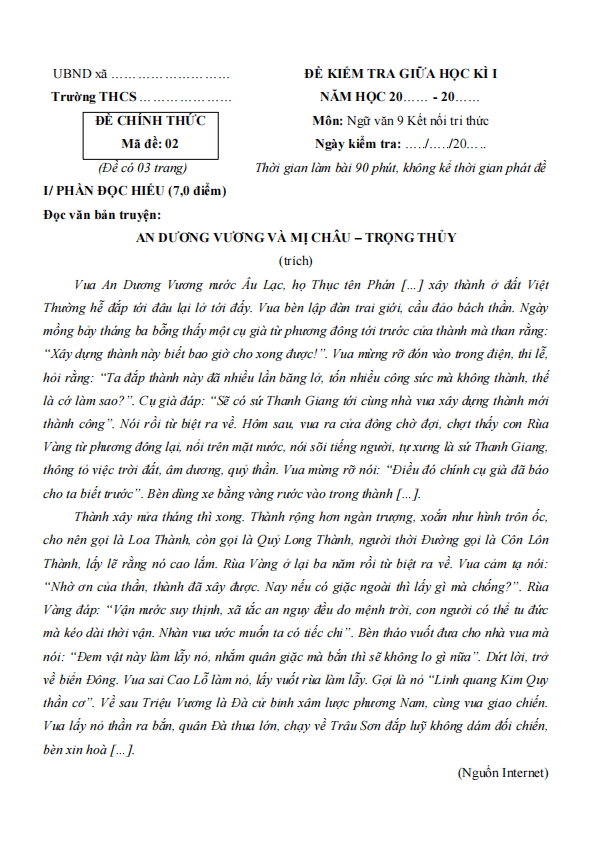 de thi giua ki 1 van 9 ket noi tri thuc theo cv 7991 de2 h3 1*805633