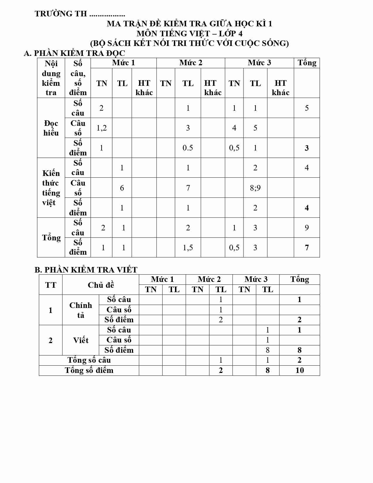 De giua ki 1 Tieng Viet 4 KNTT de 1 1*806425