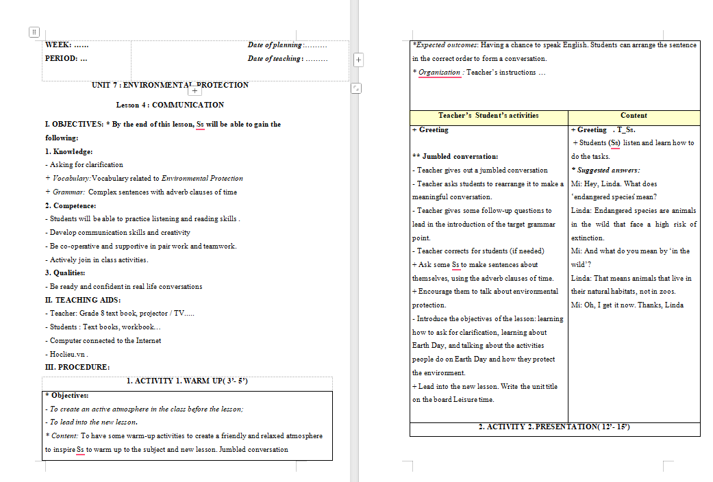 PowerPoint Tiếng Anh 8 Unit 7: Communication