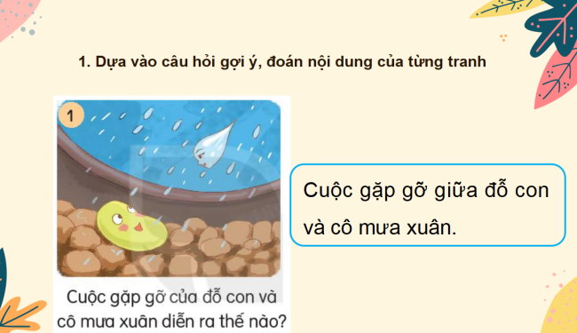 PowerPoint Tiếng Việt 2 Bài 7: Kể chuyện Chú đỗ con