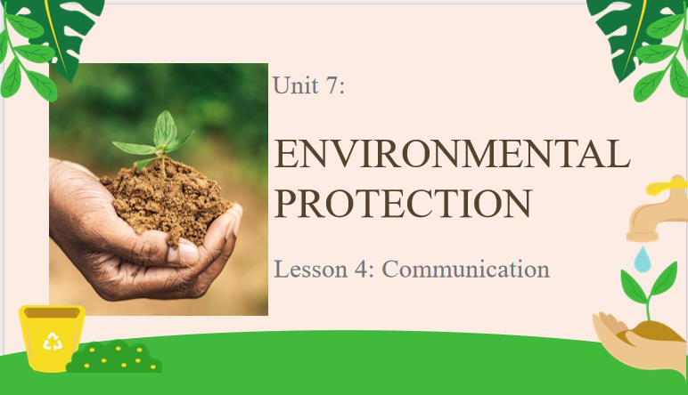 Giáo án PowerPoint Tiếng Anh 8 Unit 7: Communication