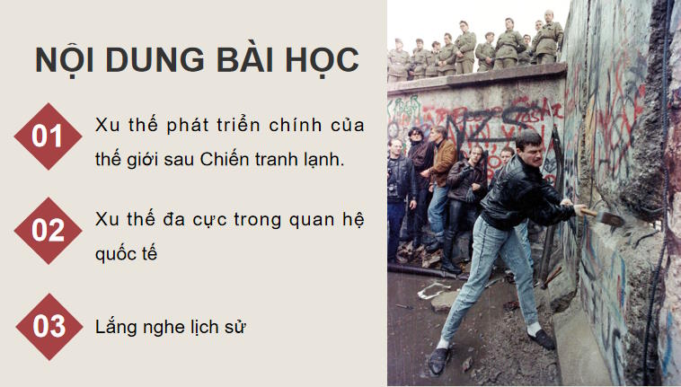 PowerPoint Lịch sử 12 Bài 3: Trật tự thế giới sau Chiến tranh lạnh