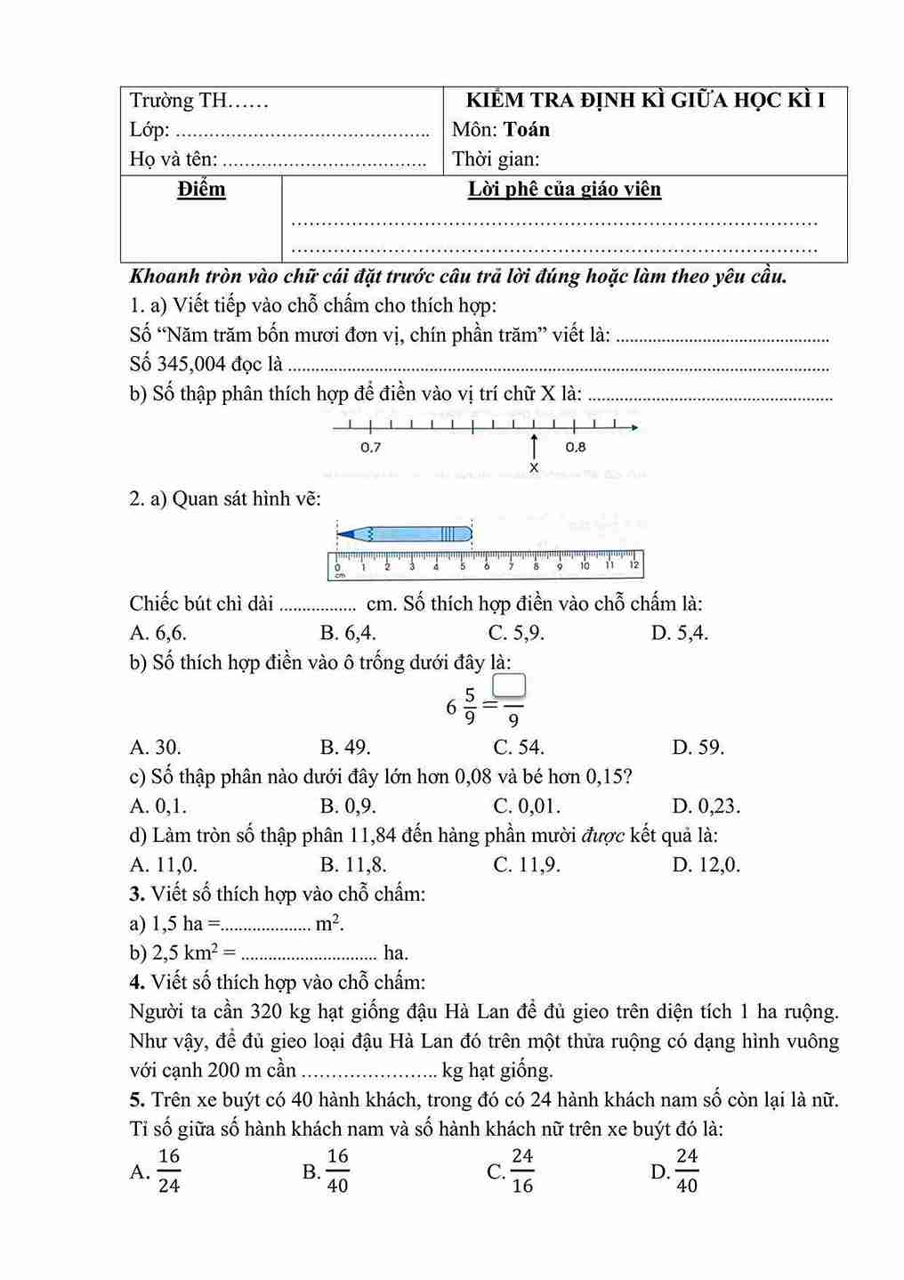 De thi giua ki 1 Toan 5 KNTT de so 3 1*807882